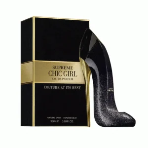 ادکلن زنانه مدل سوپریم چیک گرل رایحه گود گرل سوپریم فراگرنس ورد