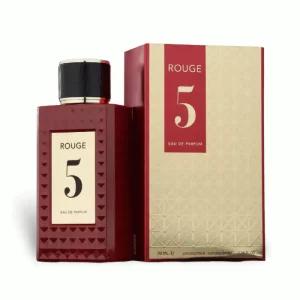 ادکلن فراگرنس ورد مدل رژ 5 مشابه رایحه روزندو ماتیو شماره ۵