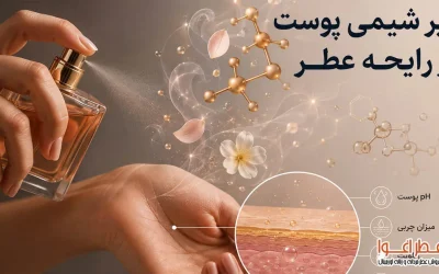 تأثیر شیمی پوست بر رایحه عطر